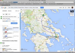 Trainose-google maps-transit