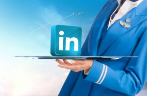 KLM is the first to offer service through LinkedIn