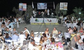 Σε πολιτική εκδήλωση κατέληξε η παραδοσιακή γιορτή των ερασιτεχνών ψαράδων του συλλόγου Νέαρχος στο Κιόσκι στο Λαγονήσι