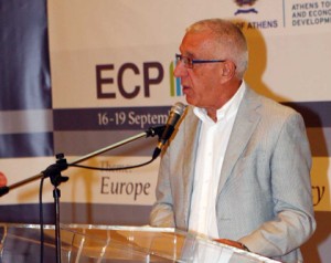 17-09-2010: Έναρξη της 9ης Συνόδου του Ευρωπαϊκού Πολιτιστικού Κοινοβουλίου, Νικήτας Κακλαμάνης