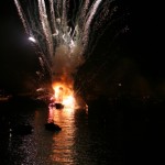 Φεστιβάλ Αρμάτα, Σπέτσες: Αναπαράσταση της πυρπόλησης της τούρκικης ναυαρχίδας