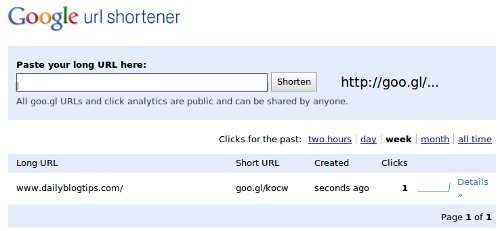 goo.gl Νέο URL shortener από την Google!