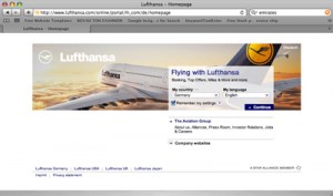 Lufthansa has redesigned its Facebook fan page to make it easier for fans