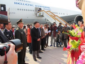 Τελευταία πτήση εκκένωσης από τη Λιβύη προς Κίνα με τη Hellenic Imperial Airways.