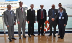 Συνάντηση του υφυπουργού Πολιτισμού Τουρισμού κ. Γιώργου Νικητιάδη με τον John Fox, αντιπρόεδρο της Royal Caribbean Cruise Lines