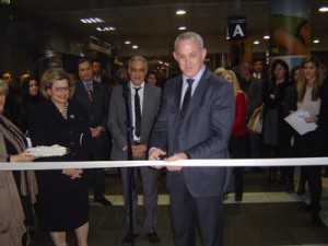 Το νέο Γραφείο του Ελληνικού Οργανισμού Τουρισμού, στο αεροδρόμιο Μακεδονία εγκαινίασε ο Γενικός Γραμματέας ΕΟΤ, κ. Γιώργος Κολέτσος.