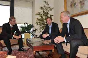 Τα γραφεία του ΕΟΤ επισκέφθηκε ο Υπουργός Πολιτισμού & Τουρισμού, κ. Παύλος Γερουλάνος