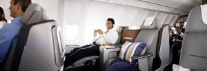 Lufthansa: New Business Class seat with horizontal sleeping surface
