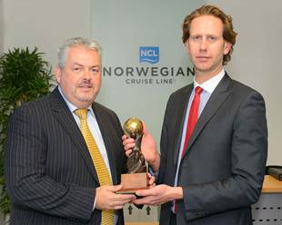 Norwegian Cruise Line named "World's Leading Large Ship Cruise Line"