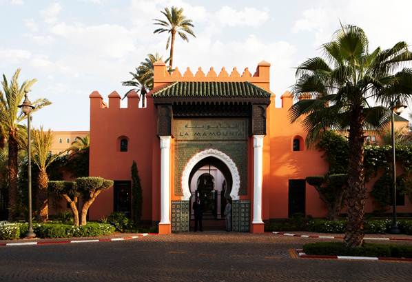  Ξενοδοχείο La Mamounia (Marrakesch, Μαρόκο)