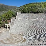 the amphitheatre of Epidauros