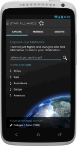 Navigator της Star Alliance για Android
