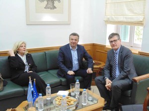 Συνάντηση Περιφερειάρχη Κρήτης με το νέο Γερμανό πρέσβη