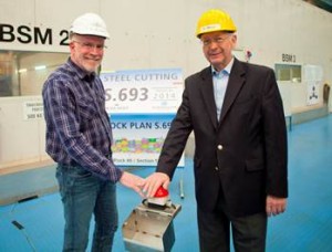 First steel cut for Norwegian Escape