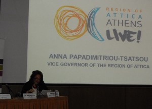 Anna Papadimitriou Travel Trade Athens 2014