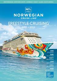 Norwegian Cruise Line launches 2015/16 brochure