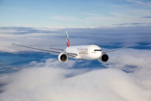 Emirates 777-300ER Air to Air