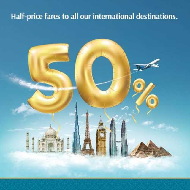 Oman Air Announces a Global Sale of 50% off all international flights