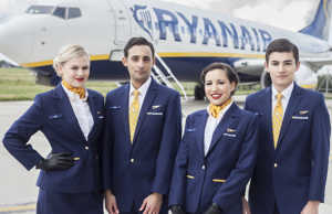 Major Cabin Crew Recruitment Campaign for Ryanair
