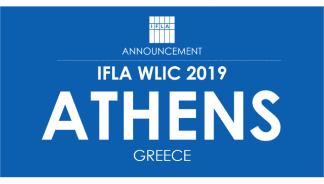World Library and Information Congress Athens 2019
