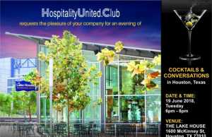 HospitalityUnited.Club brings Cocktails & Conversations to Houston