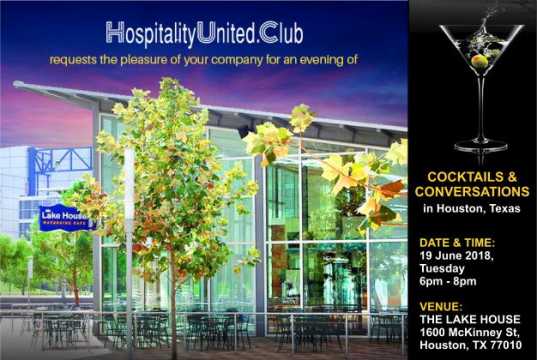 HospitalityUnited.Club brings Cocktails & Conversations to Houston