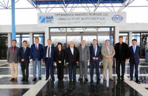 Ο Πρόεδρος της Βουλής των Ελλήνων επισκέφτηκε τα κεντρικά γραφεία της ΟΛΠ Α.Ε.