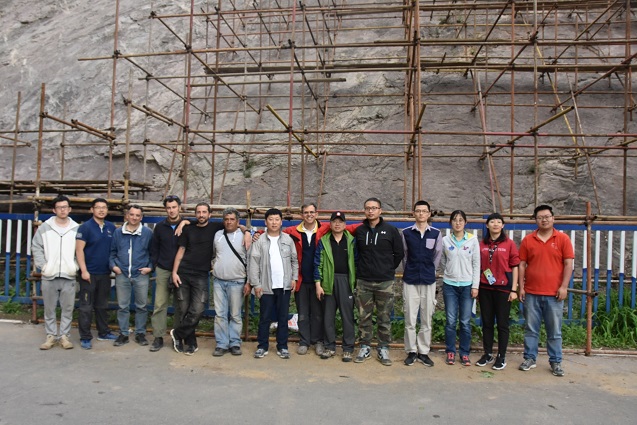 Πρόγραμμα συντήρησης ιχνοαπολιθωμάτων δεινοσαύρων Yanqing Κίνα