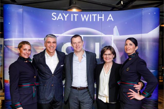 H Alitalia υποδέχθηκε φίλους και συνεργάτες σε ένα μεγάλο party στην Αθήνα