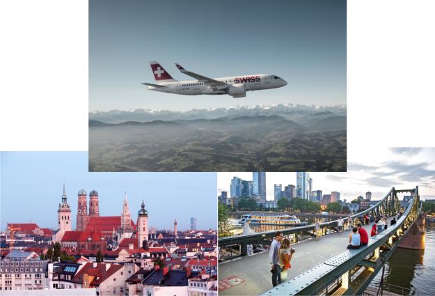 SWISS to connect Geneva with Munich and Frankfurt