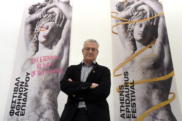 The artistic director of the Athens & Epidaurus Festival, Vangelis Theodoropoulos
