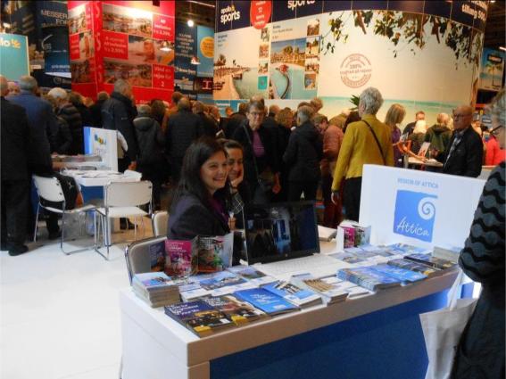 Tourism in Attica at the Danish Tourism Exhibition "Ferie For Alle 2019"