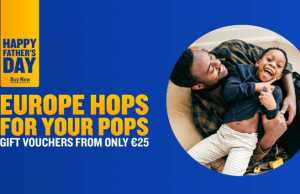 Ryanair: FLY FOR FATHERS DAY €19.99 SEATS – EUROPE HOPS FOR YOUR POPS ON SALE NOW