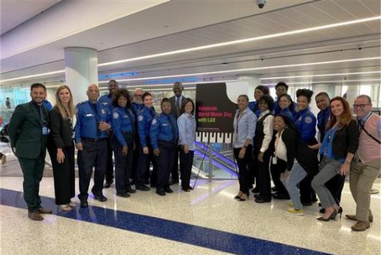 LAX CELEBRATES WORLD MUSIC DAY BY DEBUTING TWO BABY GRAND PIANOS FOR PASSENGERS TO PLAY