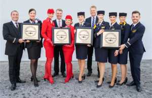 Ο Όμιλος Lufthansa κερδίζει τέσσερα αεροπορικά βραβεία