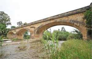 γέφυρας του ποταμού Κερίτη