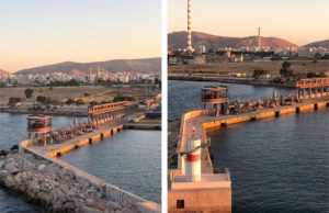 Ο ταινιοδρόμος επί του λιμενοβραχίονος Κράκαρη