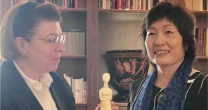 Συνάντηση της υπουργού Πολιτισμού και Αθλητισμού με την πρέσβη της Λαϊκής Δημοκρατίας της Κίνας