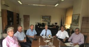 Θέμα: Συνάντηση εργασίας με τον Αντιπεριφερειάρχη Ανατολικής Αττικής για τα έργα του Δήμου Σαρωνικού