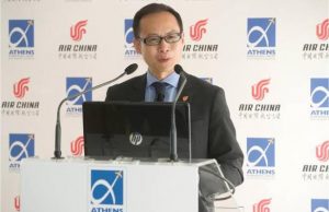 Ο κ. Φάν Χεγιούν, Γενικός Διευθυντής της Air China