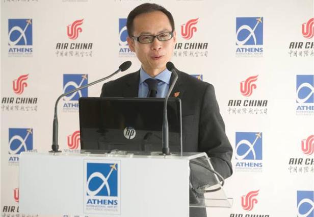 Ο κ. Φάν Χεγιούν, Γενικός Διευθυντής της Air China