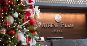 Celebrate Christmas and New Year at the NJV Athens Plaza