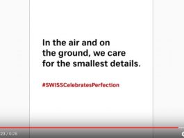 Η SWISS γιορτάζει την τελειότητα με μια νέα, «ατελή» διαφημιστική καμπάνια