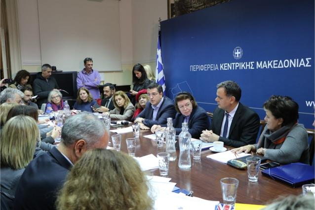 Δέκα εκατομμύρια ευρώ για 17 νέα έργα πολιτισμού στην Περιφέρεια Κεντρικής Μακεδονίας ανακοίνωσαν ο Περιφερειάρχης Απόστολος Τζιτζικώστας και η Υπουργός Πολιτισμού Λίνα Μενδώνη