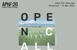 INTERNATIONAL CALL FOR ENTRIES Submit your work to the Athens Photo Festival 2020