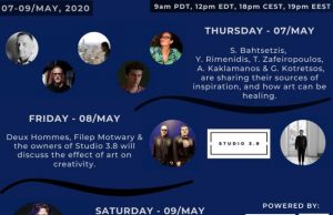 Virtual Art Retreat “ART IS HEALING” virtual sessions from May 7th to 9th, 2020