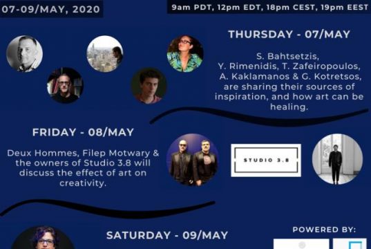 Virtual Art Retreat “ART IS HEALING” virtual sessions from May 7th to 9th, 2020