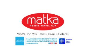 Η Ελλάδα τιμώμενη χώρα στη Διεθνή Τουριστική Έκθεση MATKA 2021 της Φινλανδίας