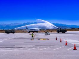 RYANAIR CELEBRATES RESUME OF OPERATIONS IN CHANIA