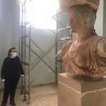 Αυτοψία της Υπουργού Πολιτισμού και Αθλητισμού Λίνας Μενδώνη στον αρχαιολογικό χώρο της Ελευσίνας